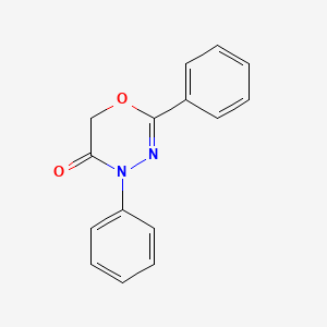 2,4-diphenyl-5,6-dihydro-4H-1,3,4-oxadiazin-5-one