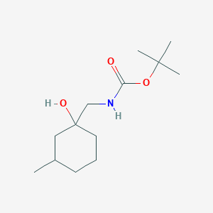 Tert-butyl ((1-hydroxy-3-methylcyclohexyl)methyl)carbamate