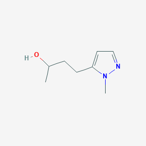 4-(1-methyl-1H-pyrazol-5-yl)butan-2-ol