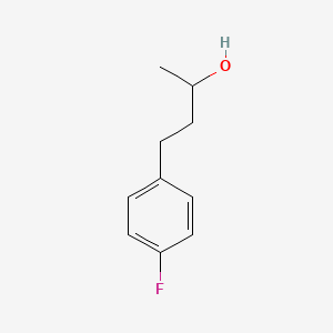 molecular formula C10H13FO B13581213 4-(4-Fluorophenyl)butan-2-ol 