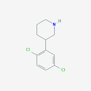 3-(2,5-Dichlorophenyl)piperidine