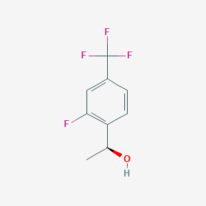 (S)-1-(2-Fluoro-4-(trifluoromethyl)phenyl)ethan-1-ol