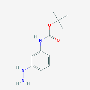 Tert-butyl n-(3-hydrazinylphenyl)carbamate