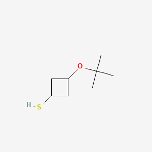 (1r,3r)-3-(Tert-butoxy)cyclobutane-1-thiol