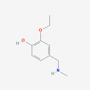 2-Ethoxy-4-((methylamino)methyl)phenol