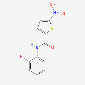 N-(2-fluorophenyl)-5-nitrothiophene-2-carboxamide