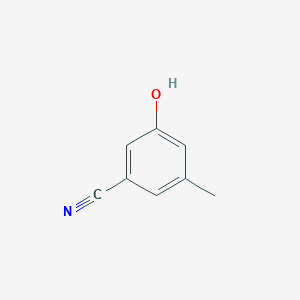 molecular formula C8H7NO B1358150 3-羟基-5-甲基苯甲腈 CAS No. 95658-81-4