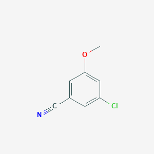 molecular formula C8H6ClNO B1358151 3-Chloro-5-methoxybenzonitrile CAS No. 473923-96-5