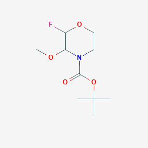 Tert-butyl 2-fluoro-3-methoxymorpholine-4-carboxylate