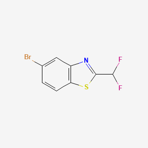 5-Bromo-2-(difluoromethyl)-1,3-benzothiazole