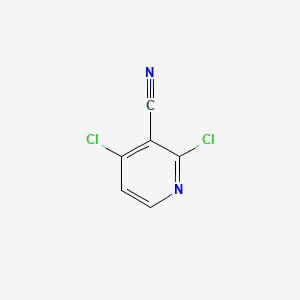 molecular formula C6H2Cl2N2 B1358174 2,4-Dichloro-3-cyanopyridine CAS No. 180995-12-4