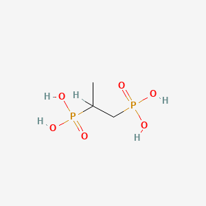 molecular formula C3H10O6P2 B1358185 Propylenediphosphonic acid CAS No. 4671-82-3