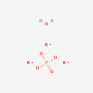molecular formula H2K3O5P B1358192 磷酸三氢钾一水合物 CAS No. 27176-10-9