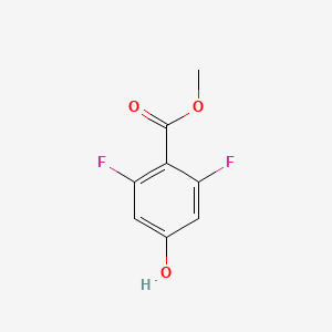 molecular formula C8H6F2O3 B1358212 Methyl 2,6-difluoro-4-hydroxybenzoate CAS No. 194938-88-0