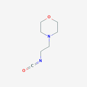 molecular formula C7H12N2O2 B1358219 4-(2-Isocyanatoethyl)morpholine CAS No. 116237-40-2