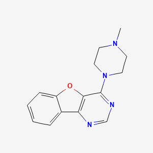 4-(4-Methyl-1-piperazinyl)benzofuro[3,2-d]pyrimidine