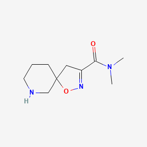 n,n-Dimethyl-1-oxa-2,7-diazaspiro[4.5]dec-2-ene-3-carboxamide