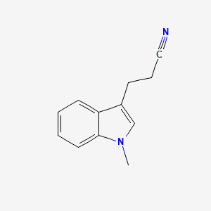 3-(1-methyl-1H-indol-3-yl)propanenitrile