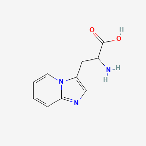 2-Amino-3-(imidazo[1,2-A]pyridin-3-YL)propanoic acid