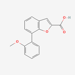 7-(2-Methoxyphenyl)-1-benzofuran-2-carboxylic acid