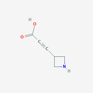 3-(Azetidin-3-yl)prop-2-ynoic acid