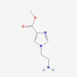 methyl 1-(2-aminoethyl)-1H-imidazole-4-carboxylate