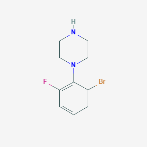 1-(2-Bromo-6-fluorophenyl)piperazine