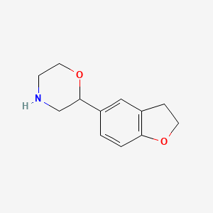 2-(2,3-Dihydrobenzofuran-5-yl)morpholine