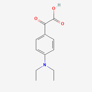 2-(4-(Diethylamino)phenyl)-2-oxoacetic acid