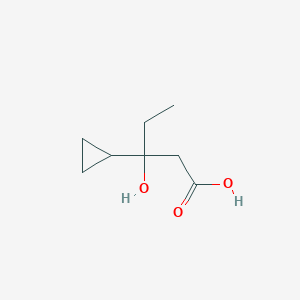 3-Cyclopropyl-3-hydroxypentanoic acid