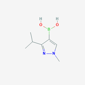 (3-Isopropyl-1-methyl-1H-pyrazol-4-yl)boronic acid