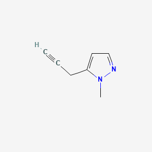 1-methyl-5-(prop-2-yn-1-yl)-1H-pyrazole