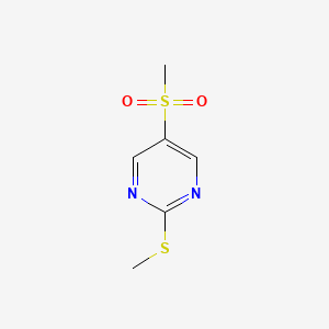 5-Methanesulfonyl-2-(methylsulfanyl)pyrimidine