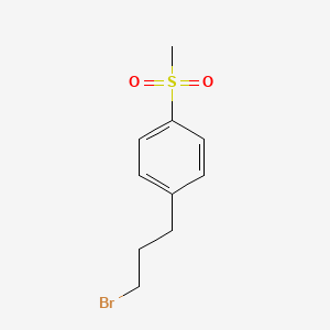 1-(3-Bromopropyl)-4-methanesulfonylbenzene