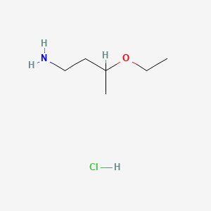 3-Ethoxybutan-1-aminehydrochloride