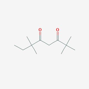 B1358292 2,2,6,6-Tetramethyloctane-3,5-dione CAS No. 78579-61-0