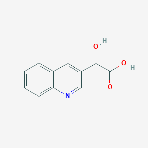 2-Hydroxy-2-(3-quinolyl)acetic Acid