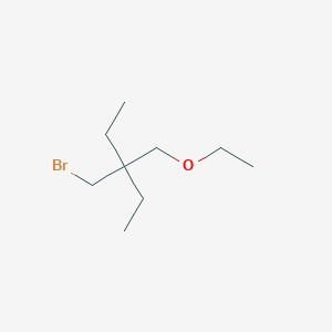 3-(Bromomethyl)-3-(ethoxymethyl)pentane