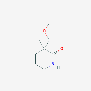 3-(Methoxymethyl)-3-methylpiperidin-2-one