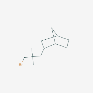 2-(3-Bromo-2,2-dimethylpropyl)bicyclo[2.2.1]heptane