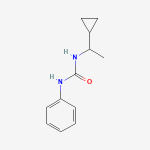 3-(1-Cyclopropylethyl)-1-phenylurea