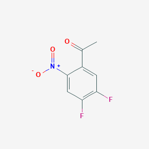 1-(4,5-Difluoro-2-nitrophenyl)ethan-1-one