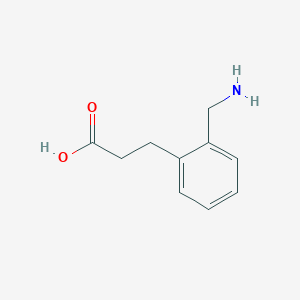 3-[2-(Aminomethyl)phenyl]propanoic acid