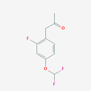 1-(4-(Difluoromethoxy)-2-fluorophenyl)propan-2-one