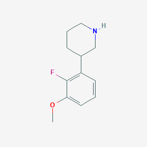 3-(2-Fluoro-3-methoxyphenyl)piperidine