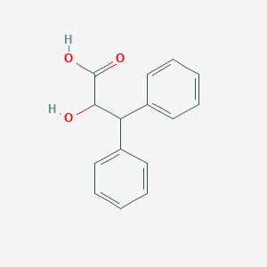 molecular formula C15H14O3 B1358341 2-Hydroxy-3,3-diphenylpropanoic acid CAS No. 41858-47-3