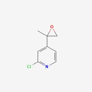 2-Chloro-4-(2-methyloxiran-2-yl)pyridine