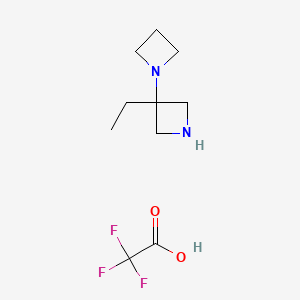 3'-Ethyl-1,3'-biazetidine,trifluoroaceticacid