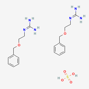 bis(N-[2-(benzyloxy)ethyl]guanidine),sulfuricacid