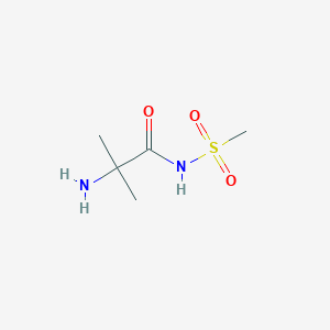 2-amino-N-methanesulfonyl-2-methylpropanamide